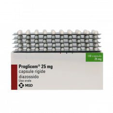 Прогликем (Диазоксид) 25 мг №100