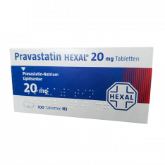 Правастатин Гексал (Липостат аналог) 20мг №100