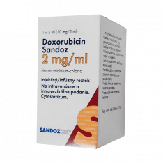 Доксорубицин-Sandoz 2мг/мл фл. 5мл (10мг) Словения/Австрия
