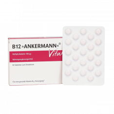Витамин В12 Ankermann Vital (Метилкобаламин) табл. 100мкг №50