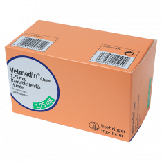Ветмедин таблетки (Пимобендан, Vetmedin) 1,25мг №100