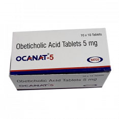 Окалива генерик (Ocanat / Ocabest - 5) :: Обетихолевая кислота табл. 5мг №100