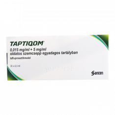 Таптиком капли глазные 0,0015%+0,5% 0,3мл №30