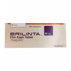 Брилинта 60 мг табл. №56