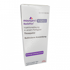 Мунджаро 5 мг / доза 12 доз :: Тирзепатид Mounjaro KwikPen 3шт