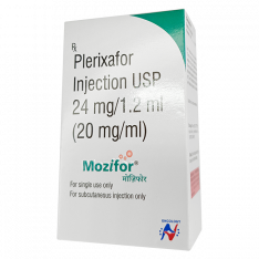 Плериксафор (Плерифор, Мозобаил аналог) Mozifor 24мг 1.2мл р-р для п/к введ. №1